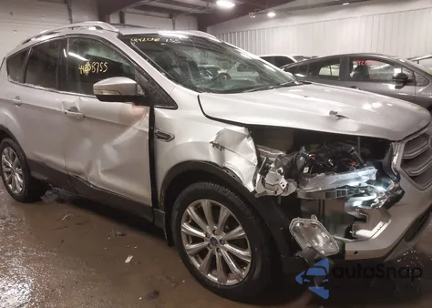 2018 Ford Escape Titanium from USA, damaged, VIN 1FMCU9J94JUD01847